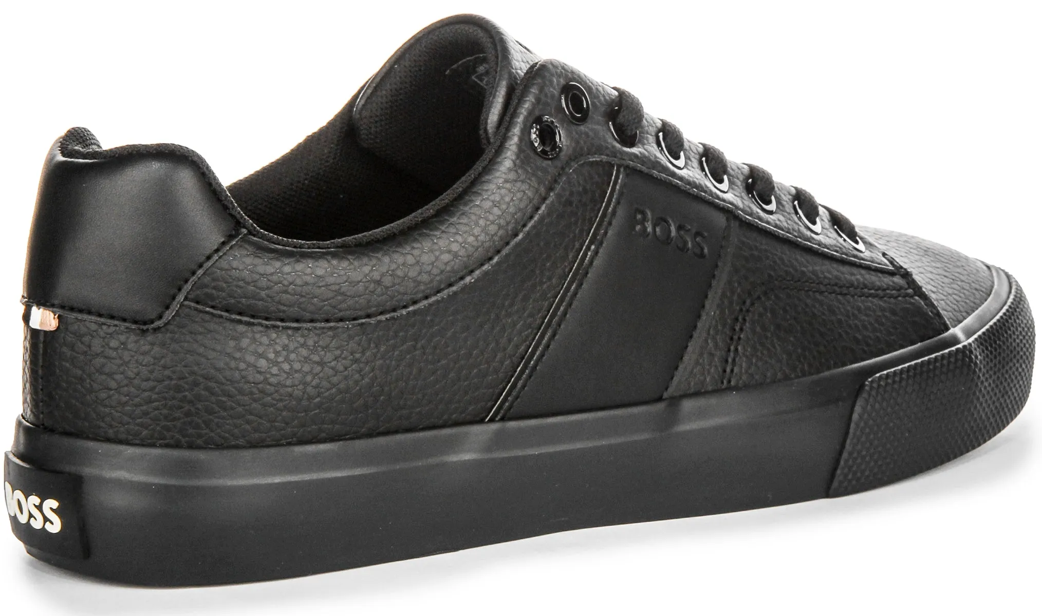 Boss Aiden Tennis Trainers In Navy For Men