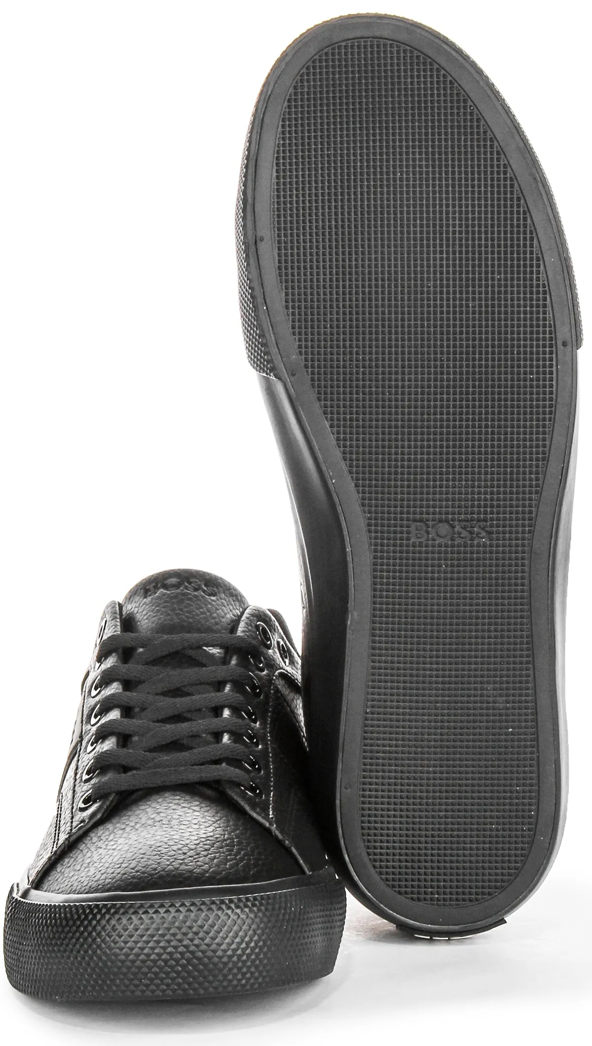 Boss Aiden Tennis Trainers In Navy For Men