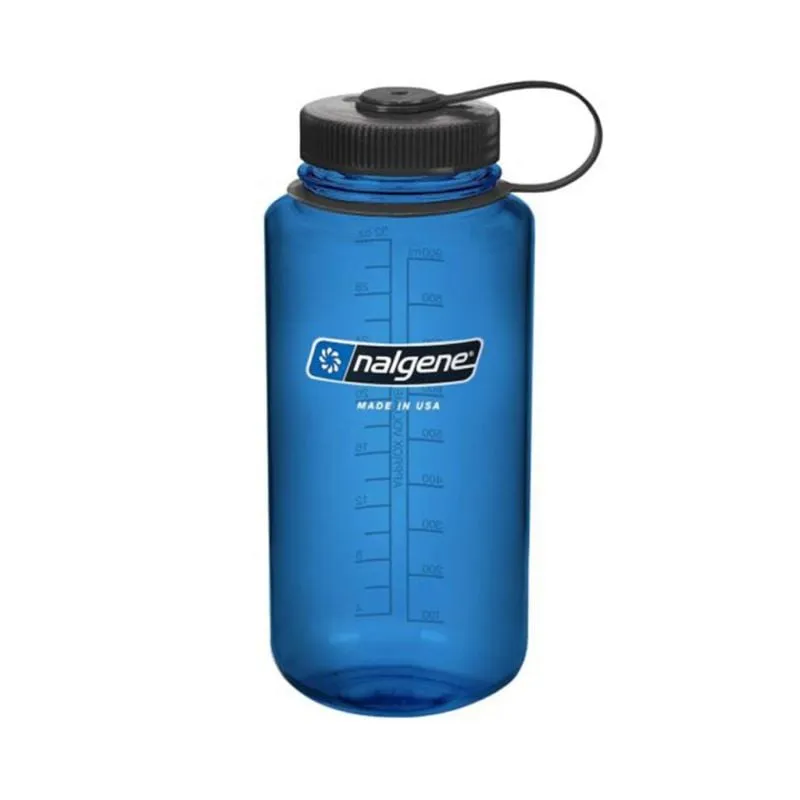 Botella de boca ancha 1L Nalgene 32oz WM (Slate Blue Sustain)
