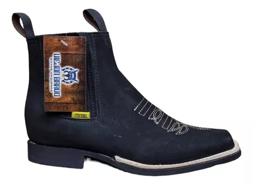 Botin Charro Punta Cuadrada 