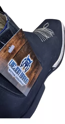 Botin Charro Punta Cuadrada 