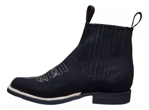 Botin Charro Punta Cuadrada 