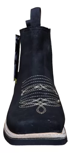Botin Charro Punta Cuadrada 