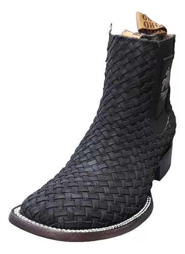 Botin Rodeo Petatillo Caballero Marca Toro Moro Suela Cuero