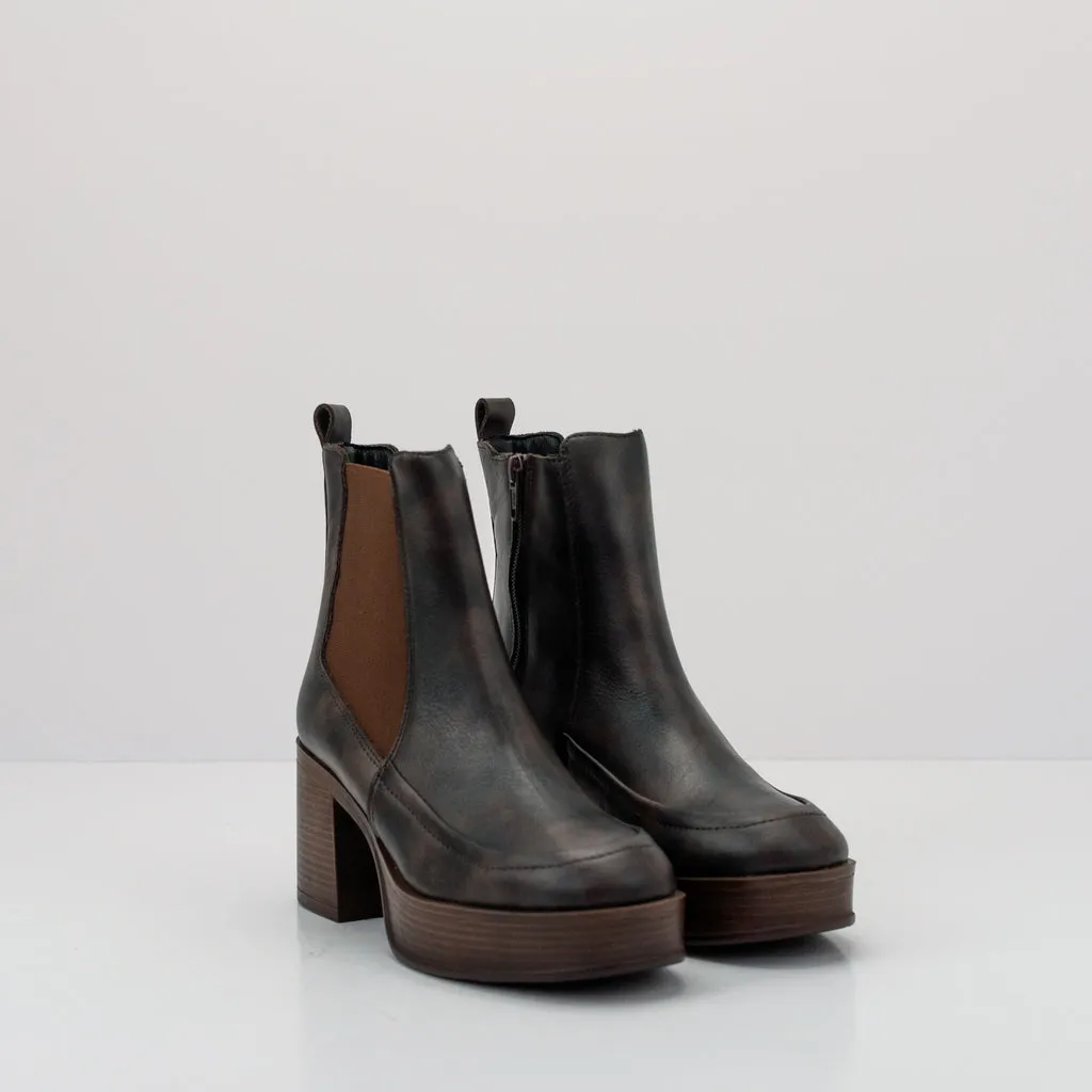 BOTIN  SEIALE  PUVELA MARRON