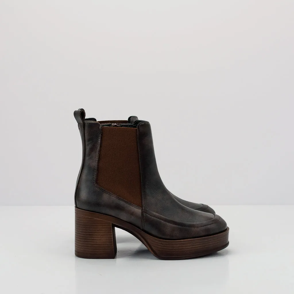 BOTIN  SEIALE  PUVELA MARRON