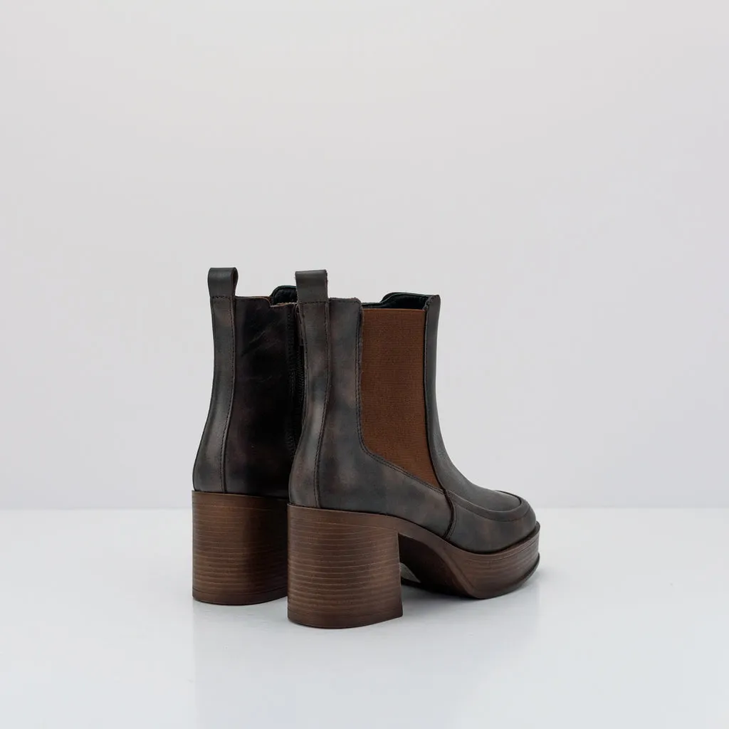 BOTIN  SEIALE  PUVELA MARRON