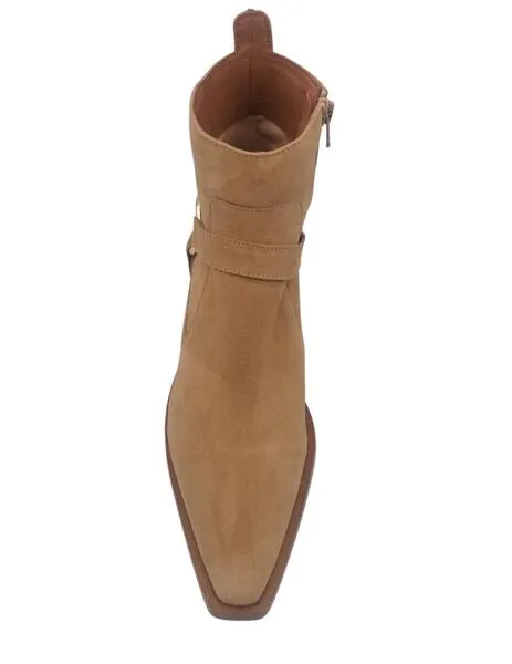Botines cowboy Bryan con detalle oro