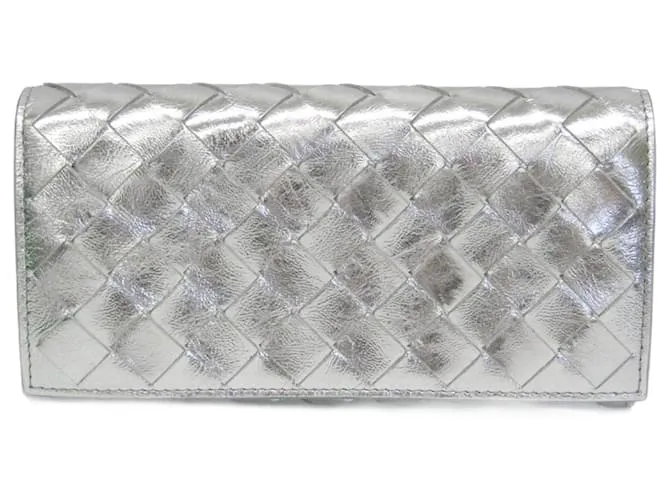Bottega Veneta Intrecciato Plata 