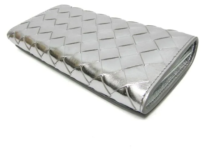 Bottega Veneta Intrecciato Plata 