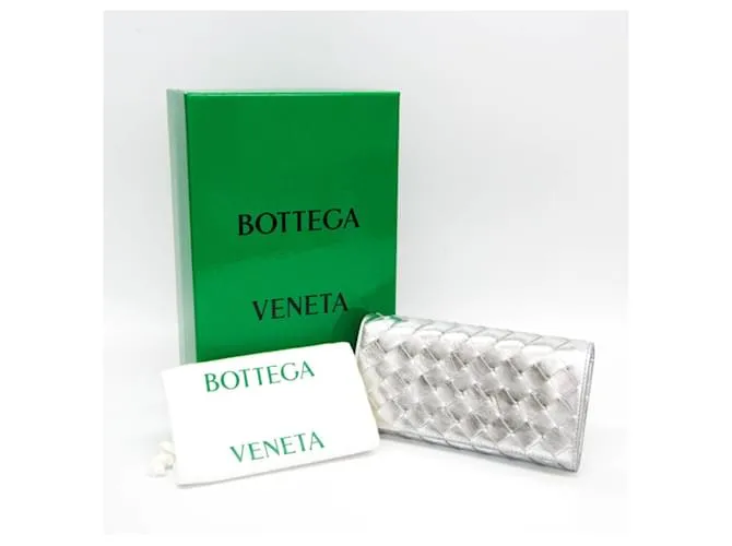 Bottega Veneta Intrecciato Plata 