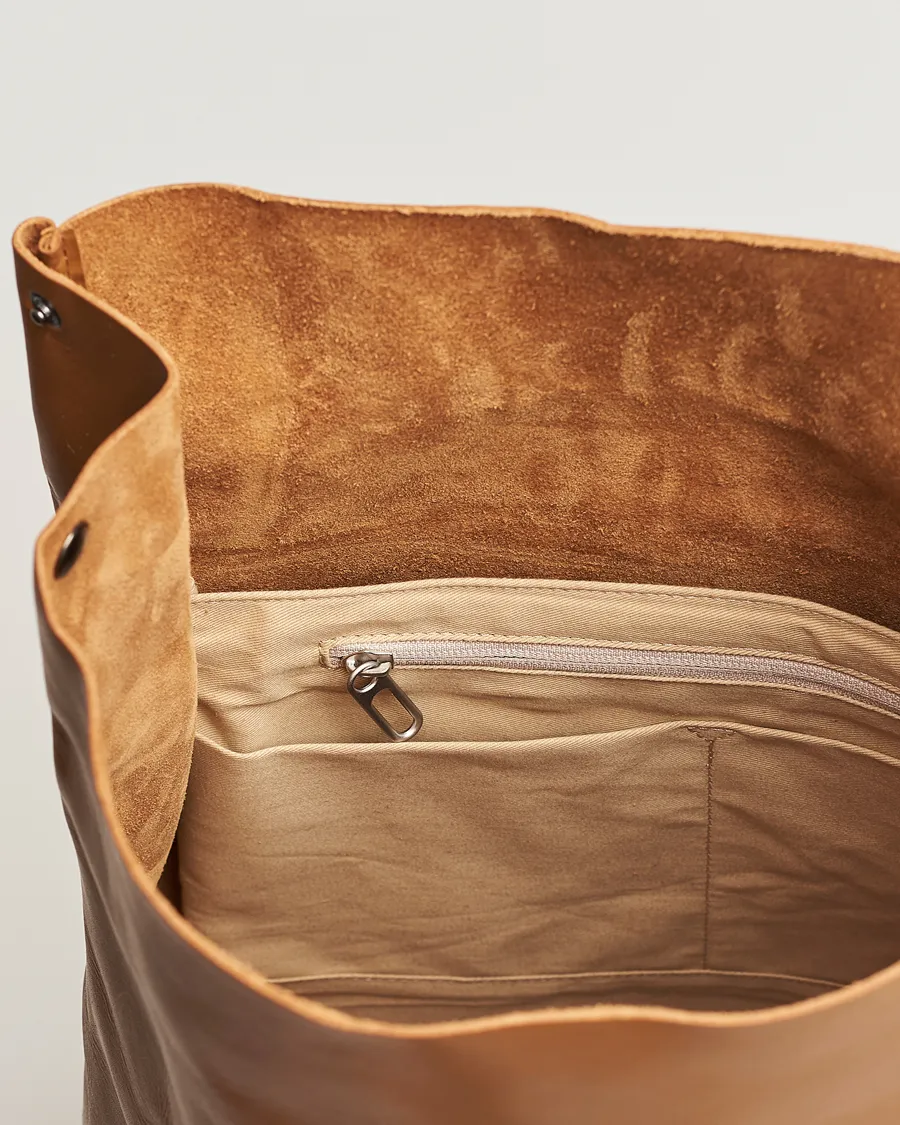 Brooks England Pickwick Large Leather Backpack Honey