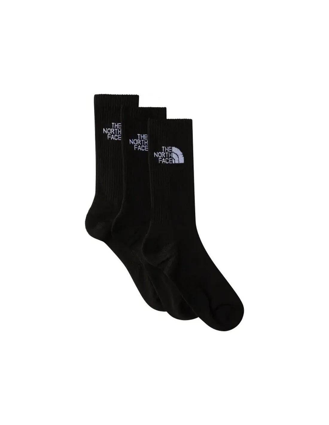 Calcetines de Montaña The North Face Multi Sport Cush Crew 3P Negro