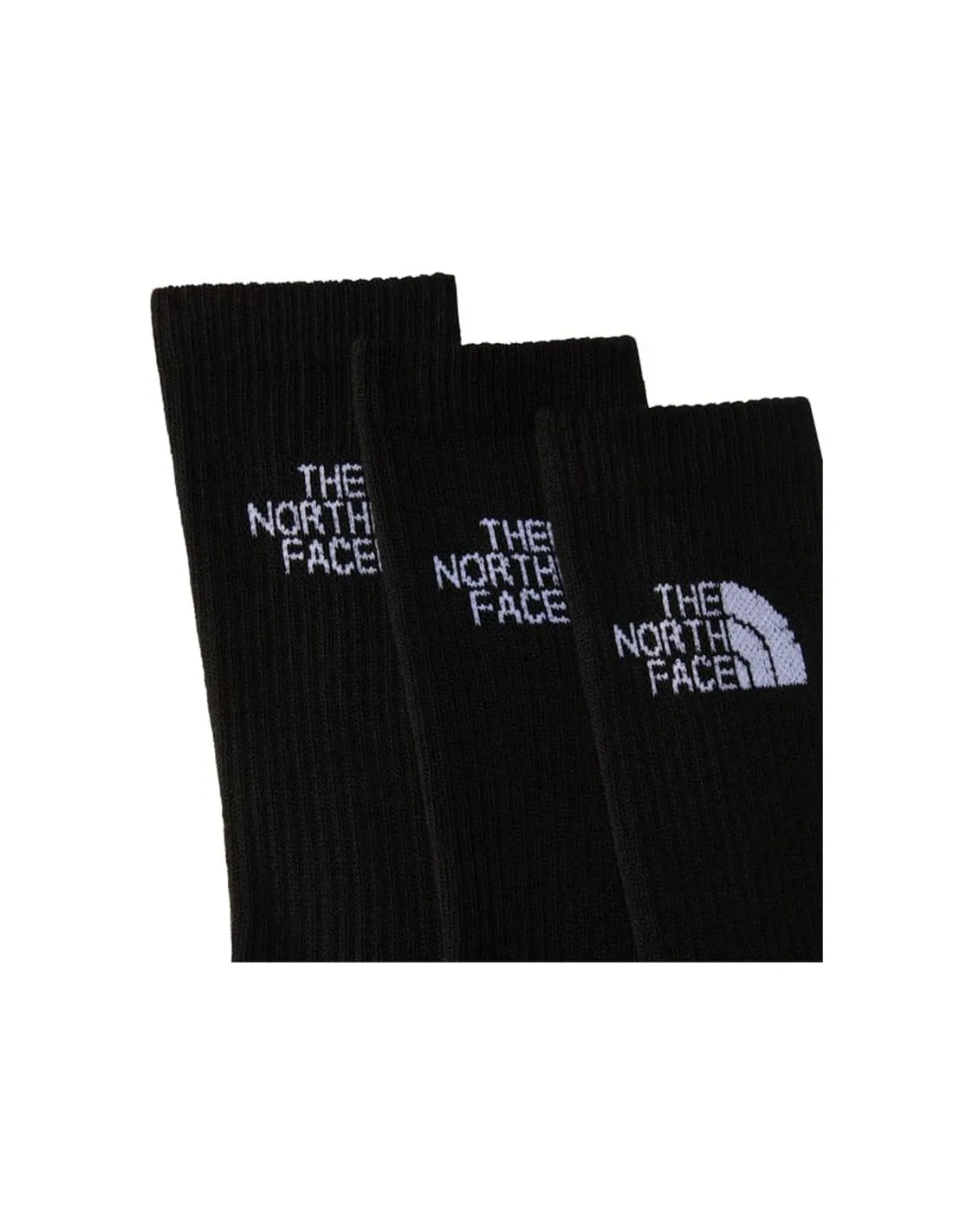 Calcetines de Montaña The North Face Multi Sport Cush Crew 3P Negro