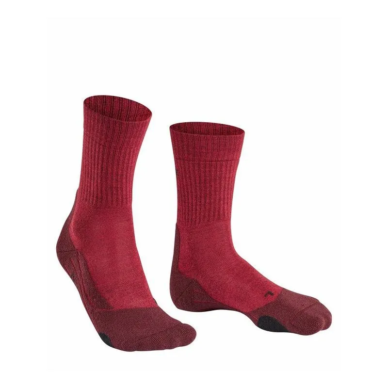 Calcetines de senderismo Falke Tk2 Wool (Scarlet) para mujer