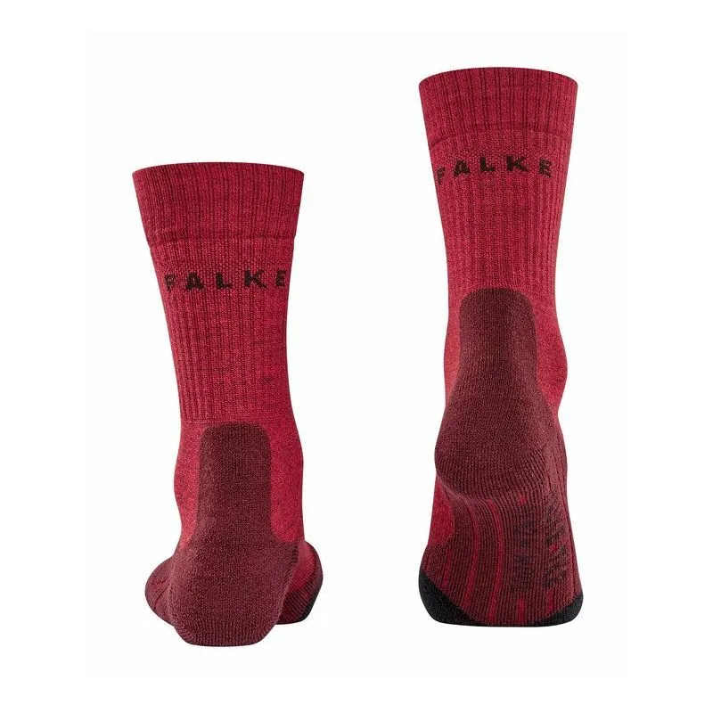 Calcetines de senderismo Falke Tk2 Wool (Scarlet) para mujer