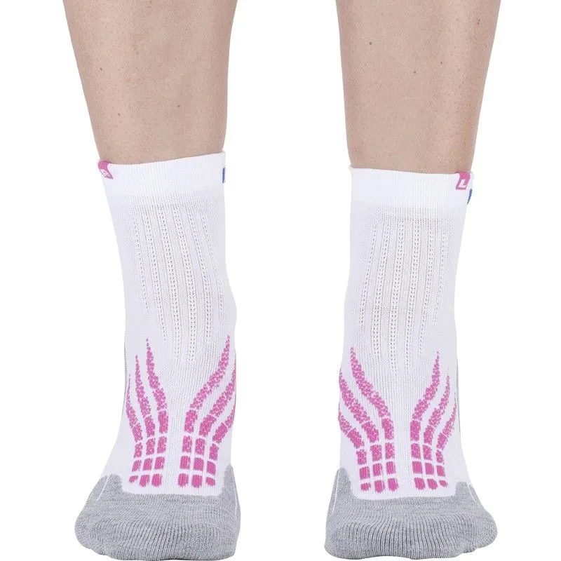 Calcetines trail/running Monnet Run Elite (BLANCO ROSA)