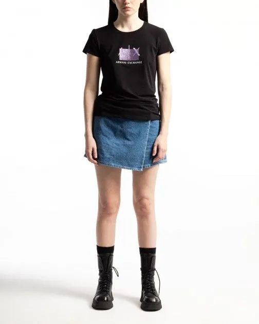 Camiseta Armani Exchange 3DYT51 YJETZ Negro