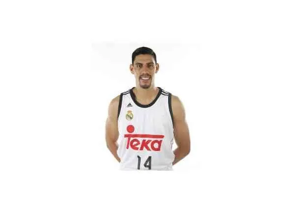 Camiseta Ayón Real Madrid Basket 2014 (blanca)