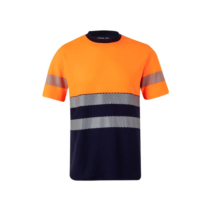Camiseta bicolor Alta Visibilidad termofijado