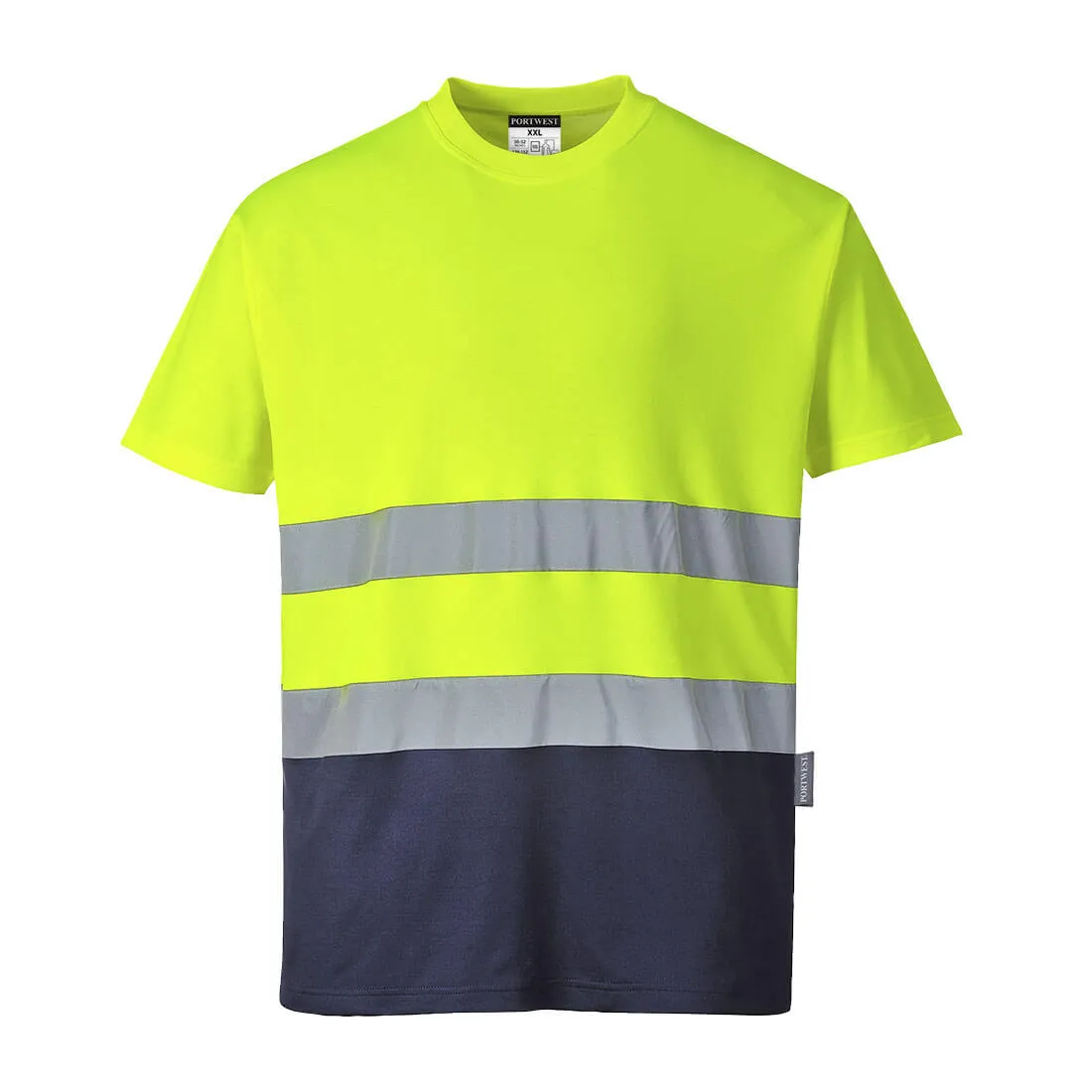Camiseta bicolor Cotton Comfort