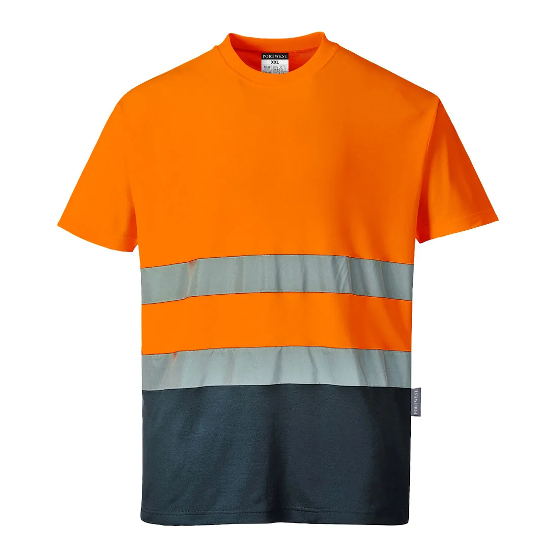 Camiseta bicolor Cotton Comfort