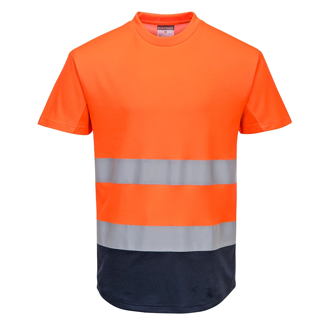 Camiseta Bicolor de Malla Alta Visibilidad