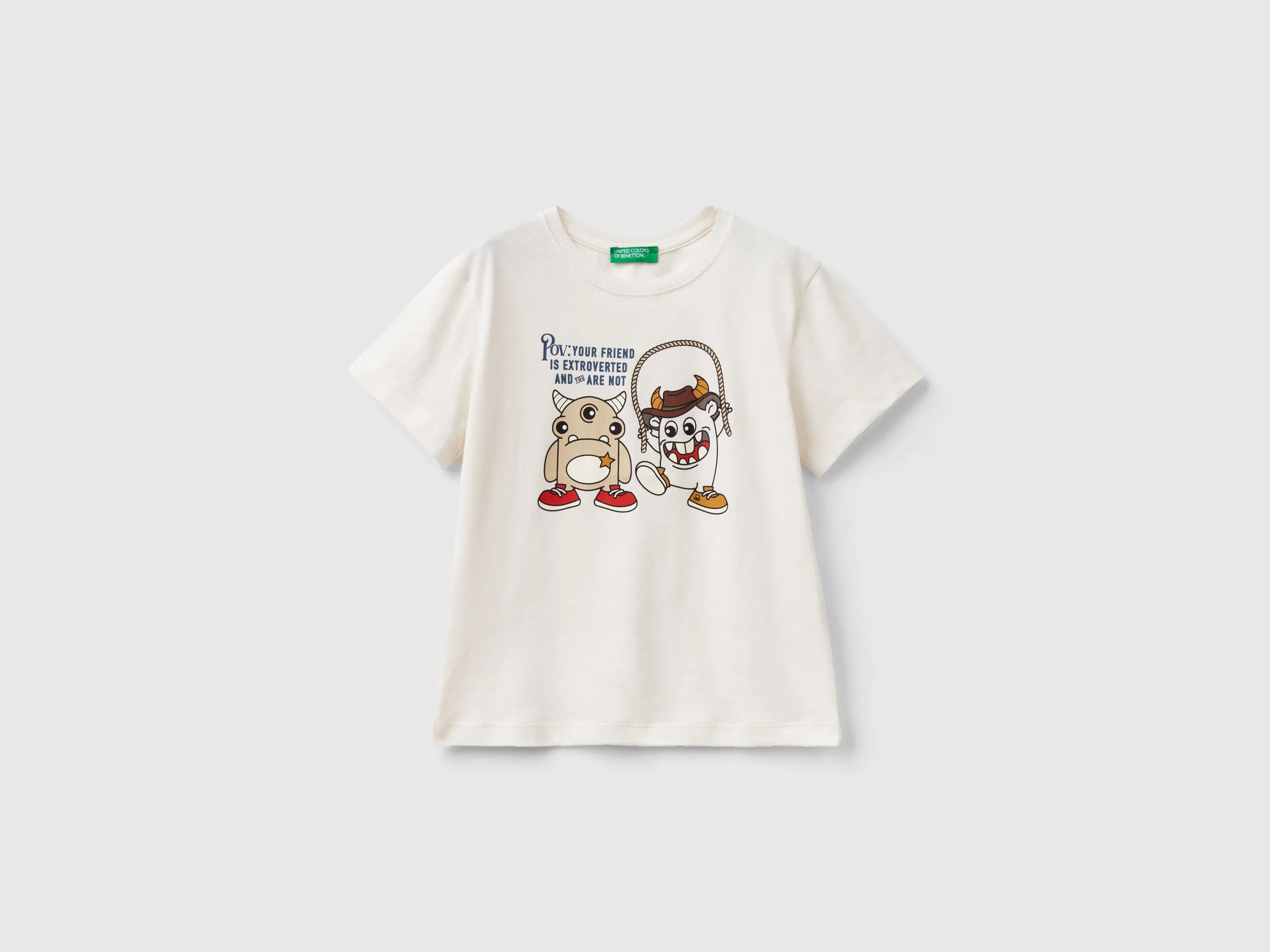 Camiseta con estampado de animalitos