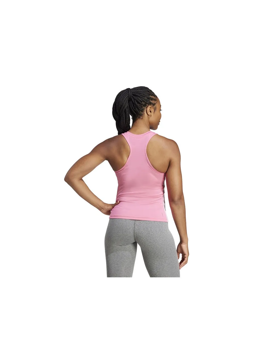 CAMISETA DE FITNESS ADIDAS TRES 3S TK MUJER