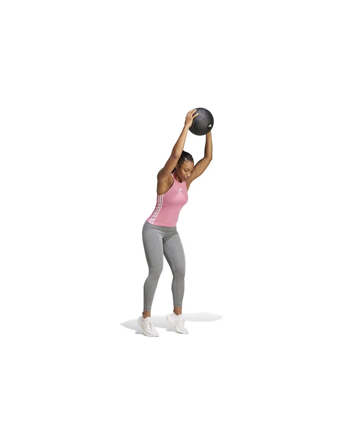 CAMISETA DE FITNESS ADIDAS TRES 3S TK MUJER