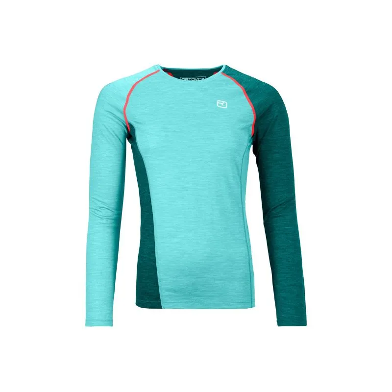 Camiseta de manga larga para mujer Ortovox 120 Cool Tec Fast Upward (mezcla de cascada de hielo)
