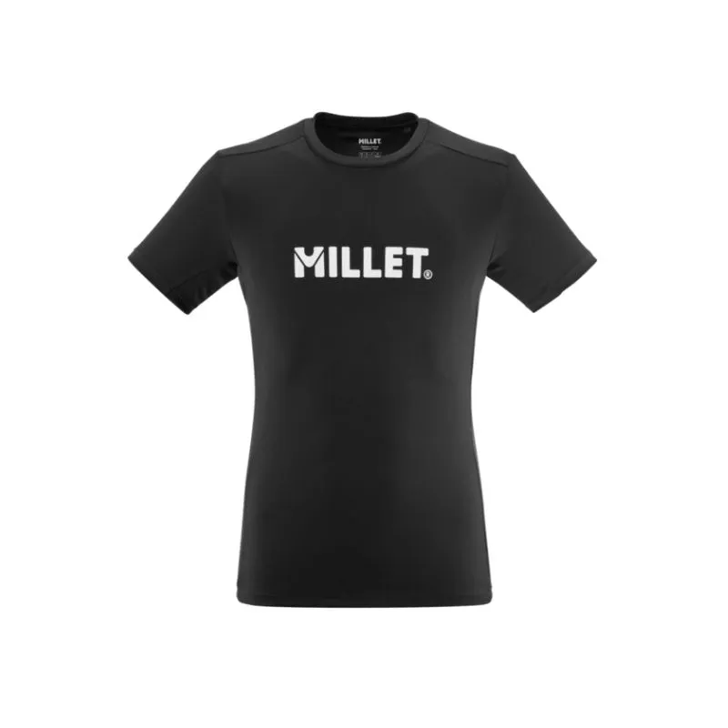 CAMISETA DE MONTAñA PARA HOMBRE MILLET TECH TSHIRT SHORT SLEEVE (NEGRO)