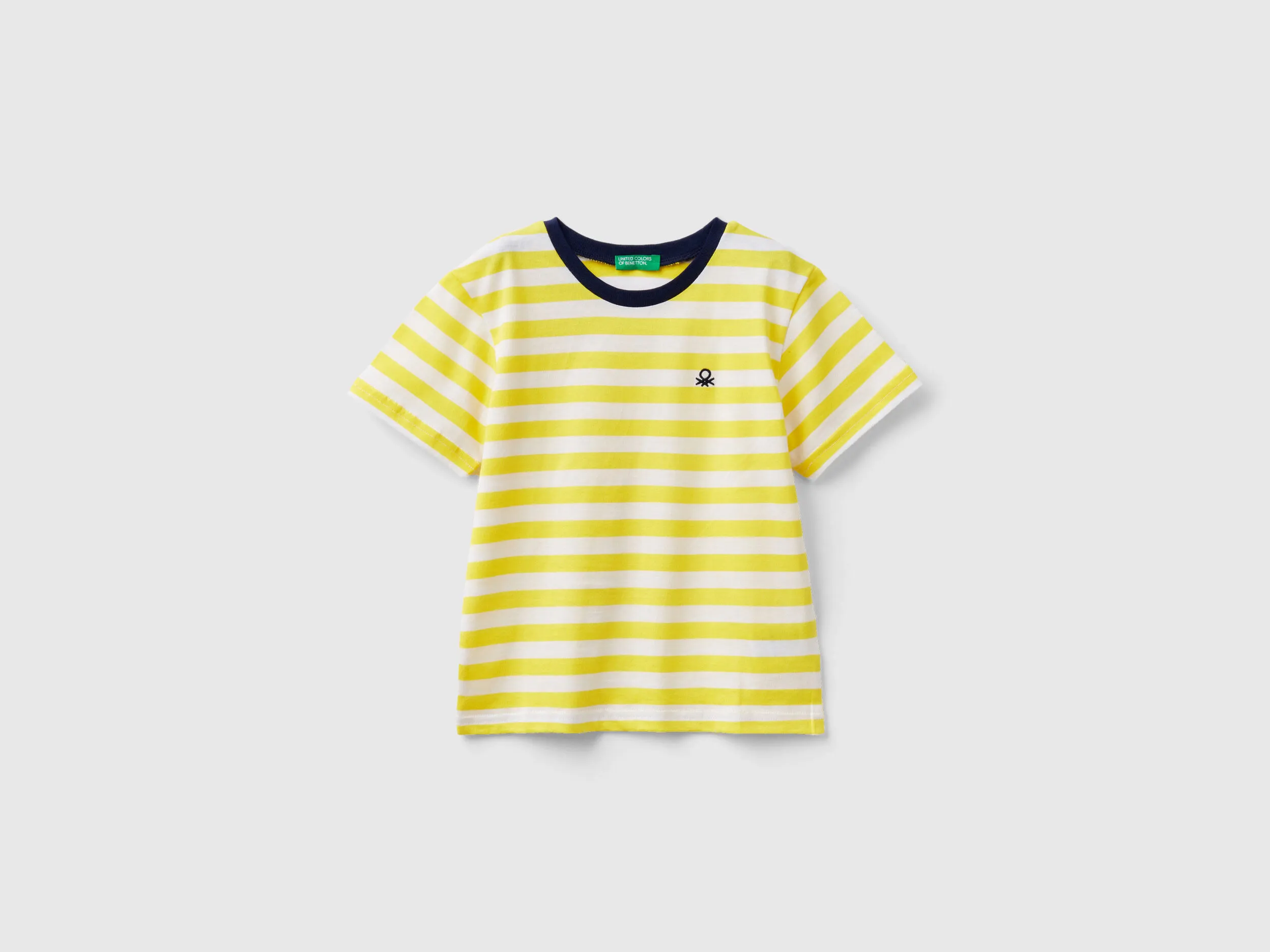 Camiseta de rayas de 100 % algodón