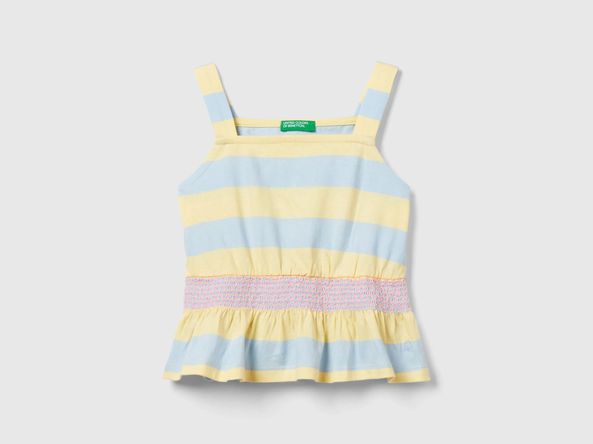 Camiseta de tirantes de rayas
