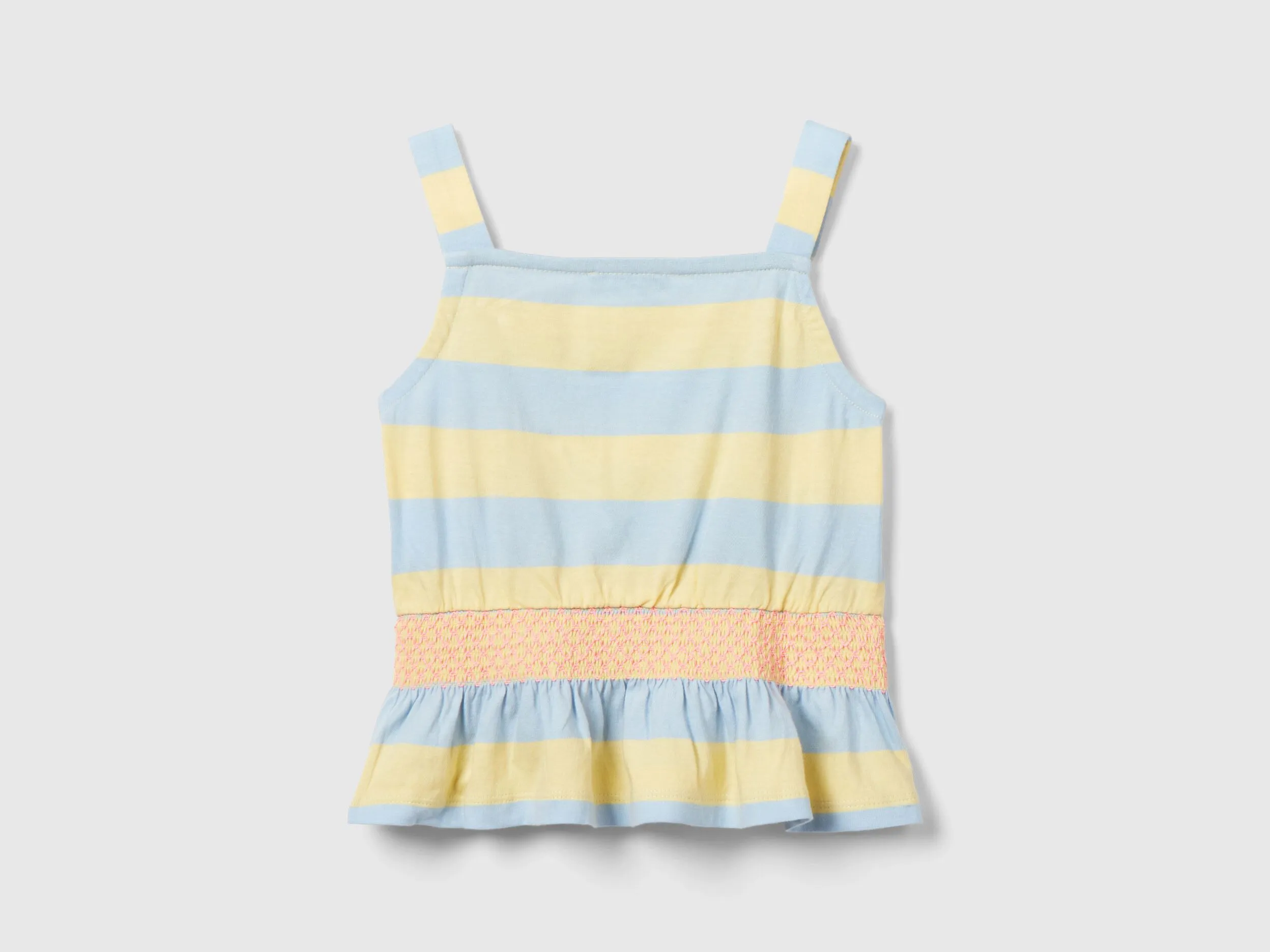 Camiseta de tirantes de rayas