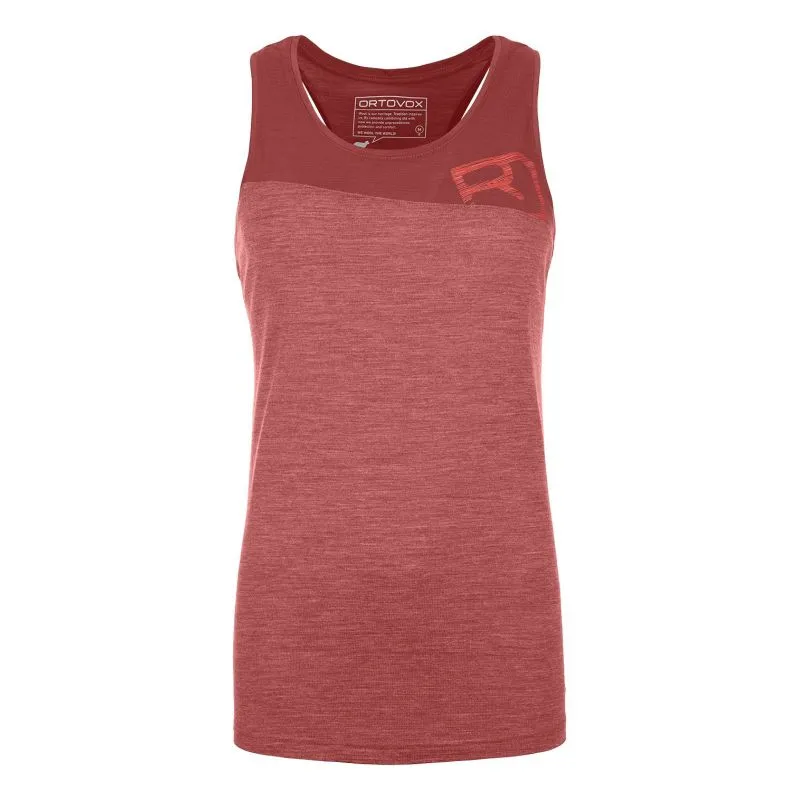 Camiseta de tirantes Ortovox 150 Cool Logo (Blush) mujer