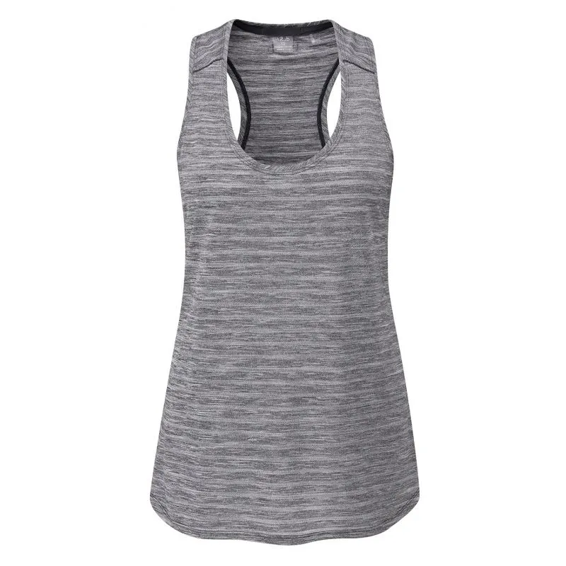Camiseta de tirantes Rab Wisp (Ébano) mujer