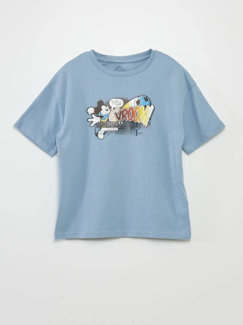 CAMISETA ESTAMPADA 'DISNEY'  AZUL