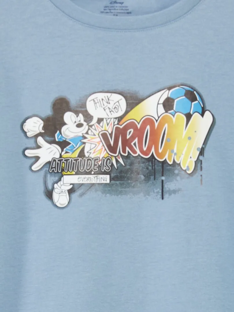 CAMISETA ESTAMPADA 'DISNEY'  AZUL