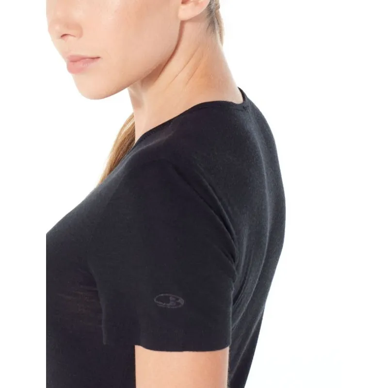 Camiseta Everyday Ss Crewe Icebreaker Wmns 175 (negro)