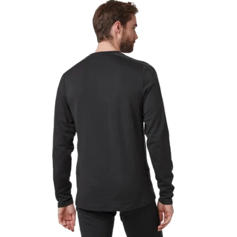 Camiseta Helly Hansen Lifa Merino Lightweight Crew (Negro) Hombre
