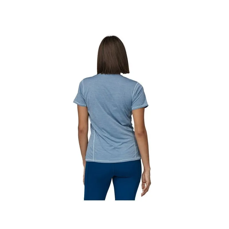 Camiseta Patagonia Cap Cool Lightweight (gris pluma claro) mujer