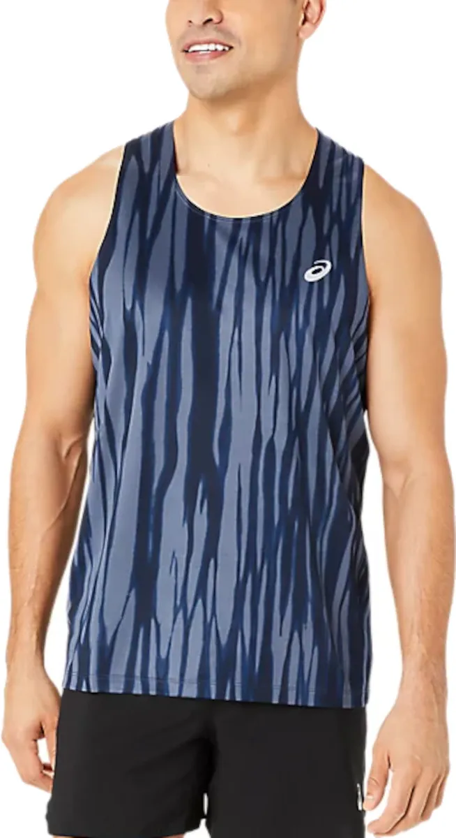 Camiseta sin mangas Asics ROAD ALL OVER PRINT SINGLET