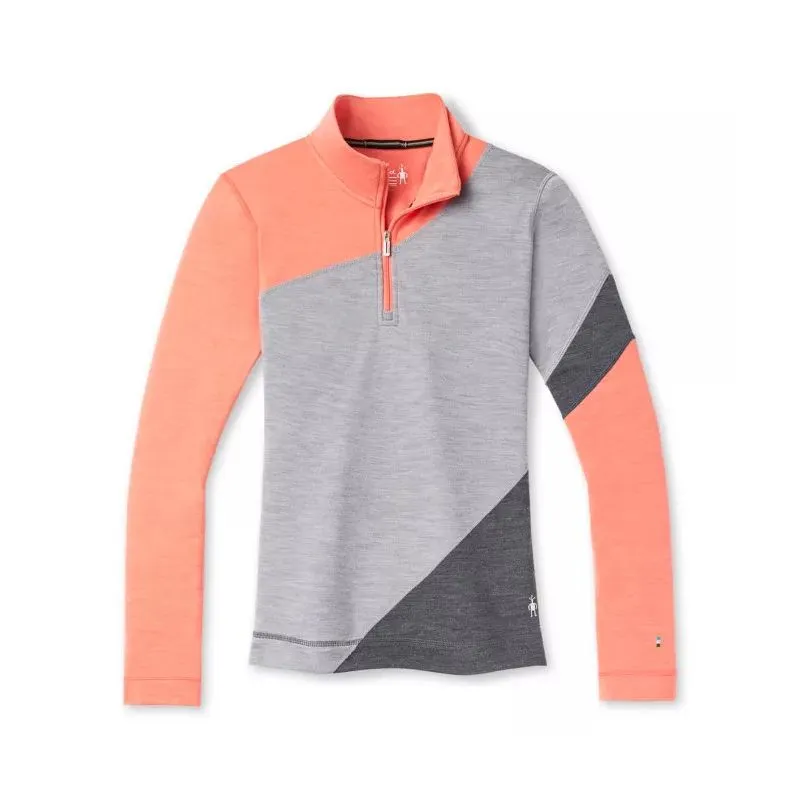 Camiseta térmica SMARTWOOL Merino 250 (gris claro) Mujer