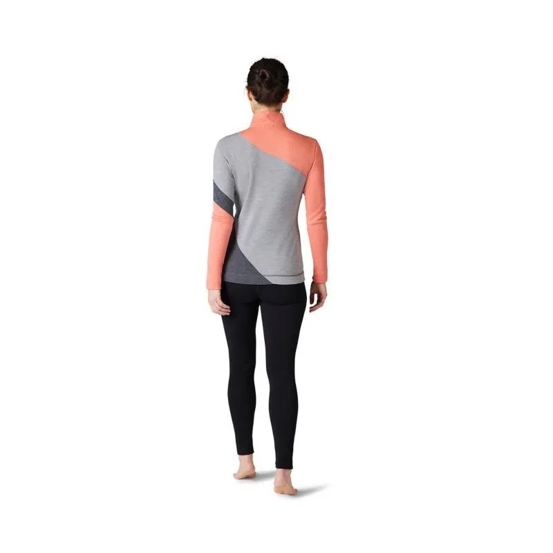 Camiseta térmica SMARTWOOL Merino 250 (gris claro) Mujer
