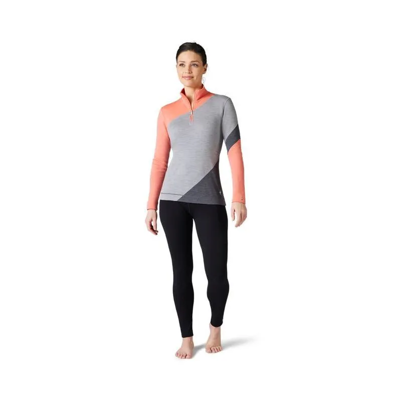 Camiseta térmica SMARTWOOL Merino 250 (gris claro) Mujer