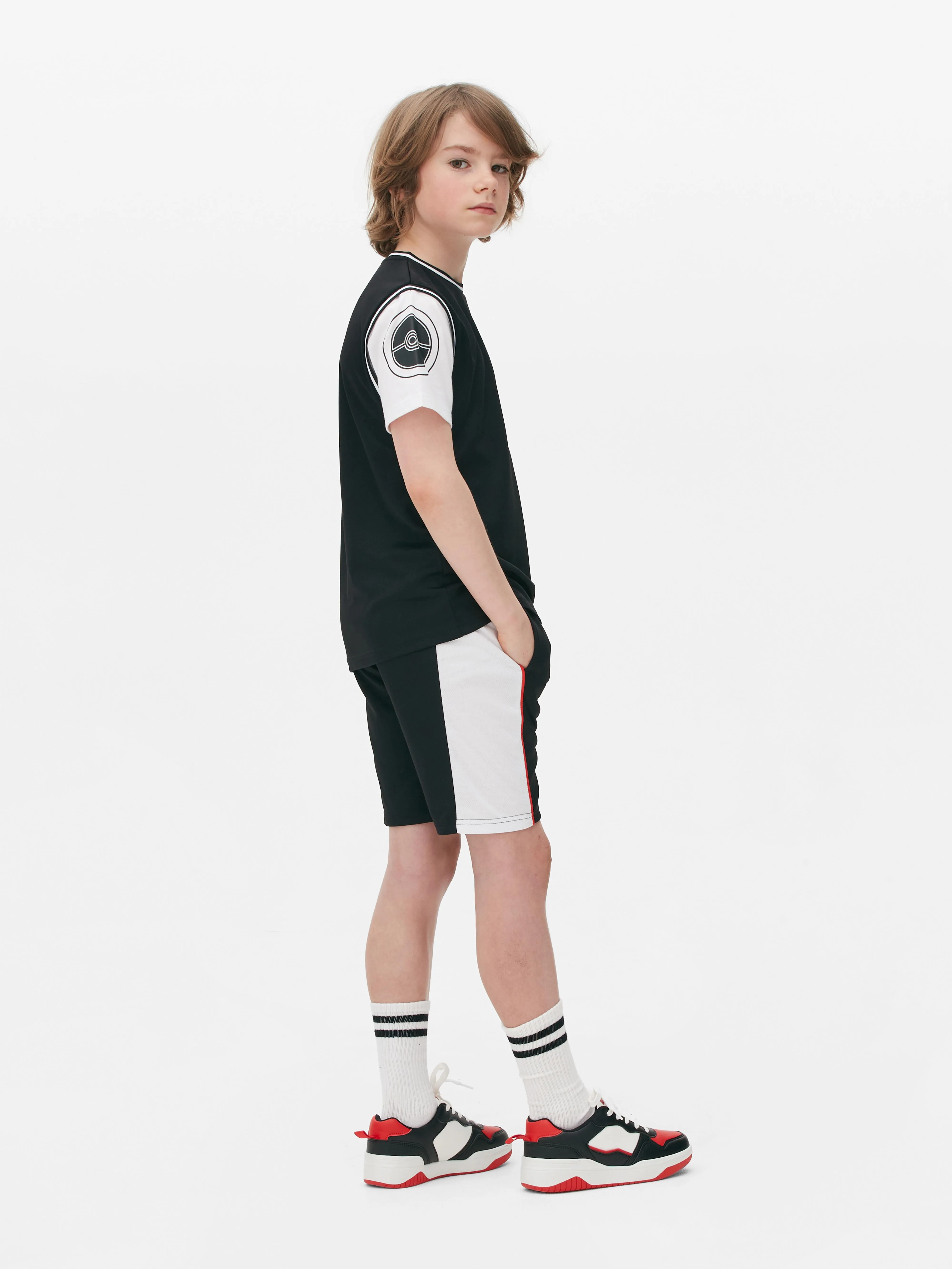 Camiseta y pantalones cortos de Pokémon