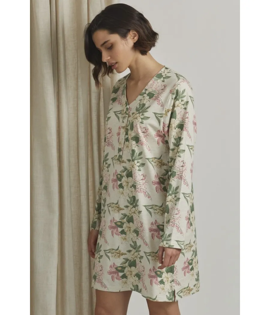 Camisola Flower soft mujer Admas invierno crudo