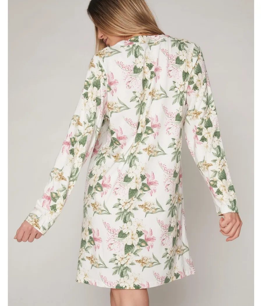 Camisola Flower soft mujer Admas invierno crudo