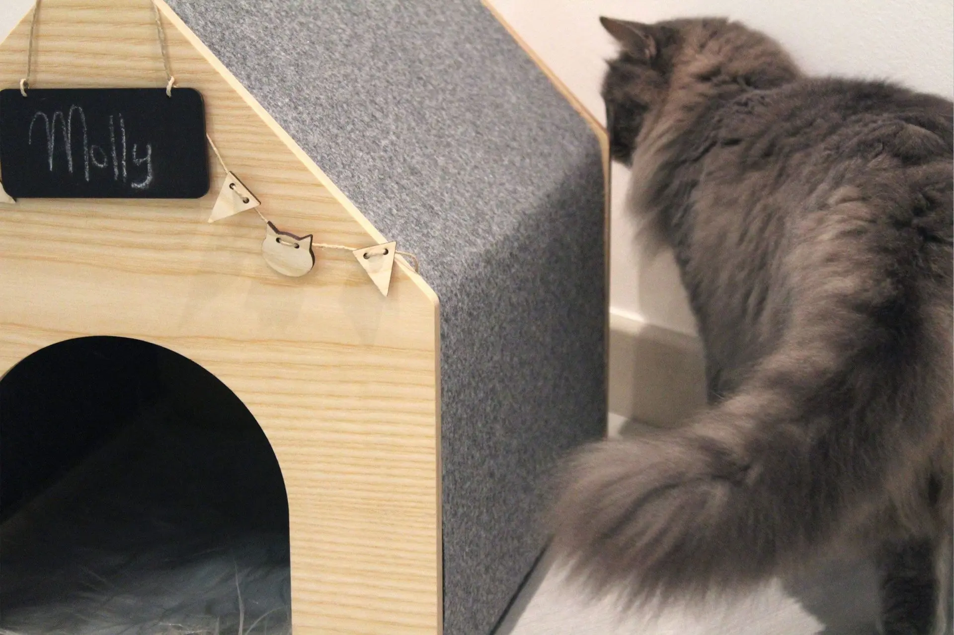 Casa para gatos de diseño